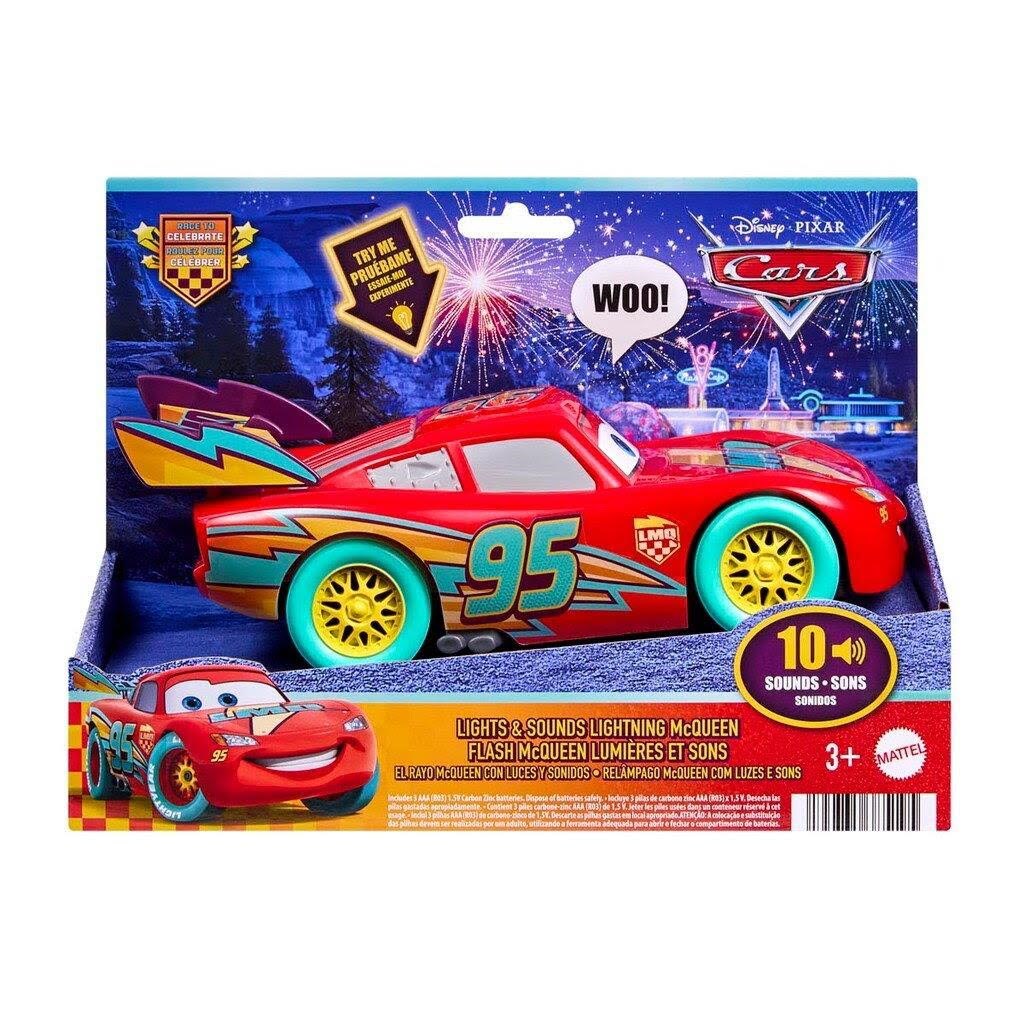 Cars Pixar Mcqueen Day Lights & Sounds Hero - Figuren