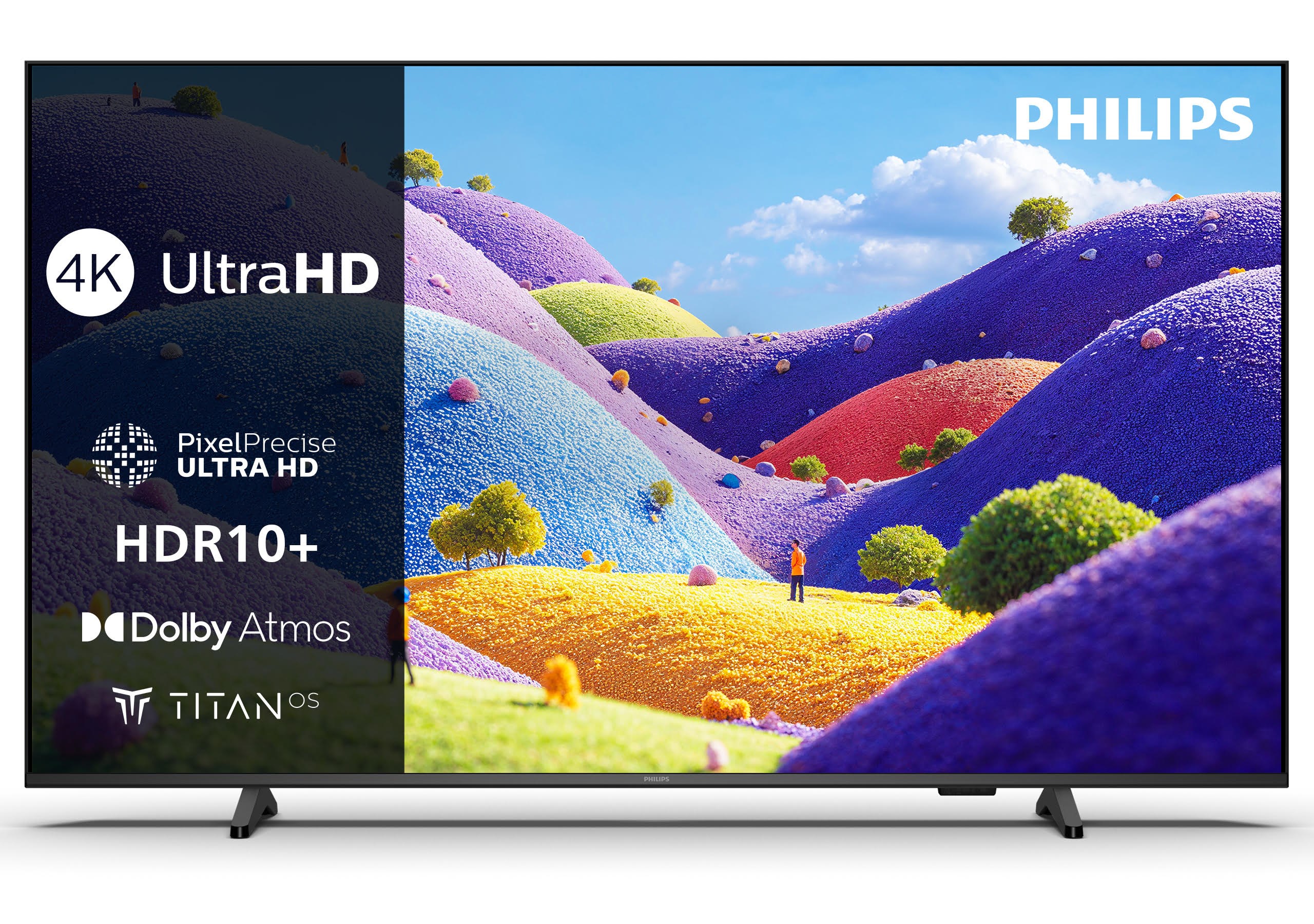 Philips 43" Flachbild TV Led 4K Hdr 10+ 43pus7001/12