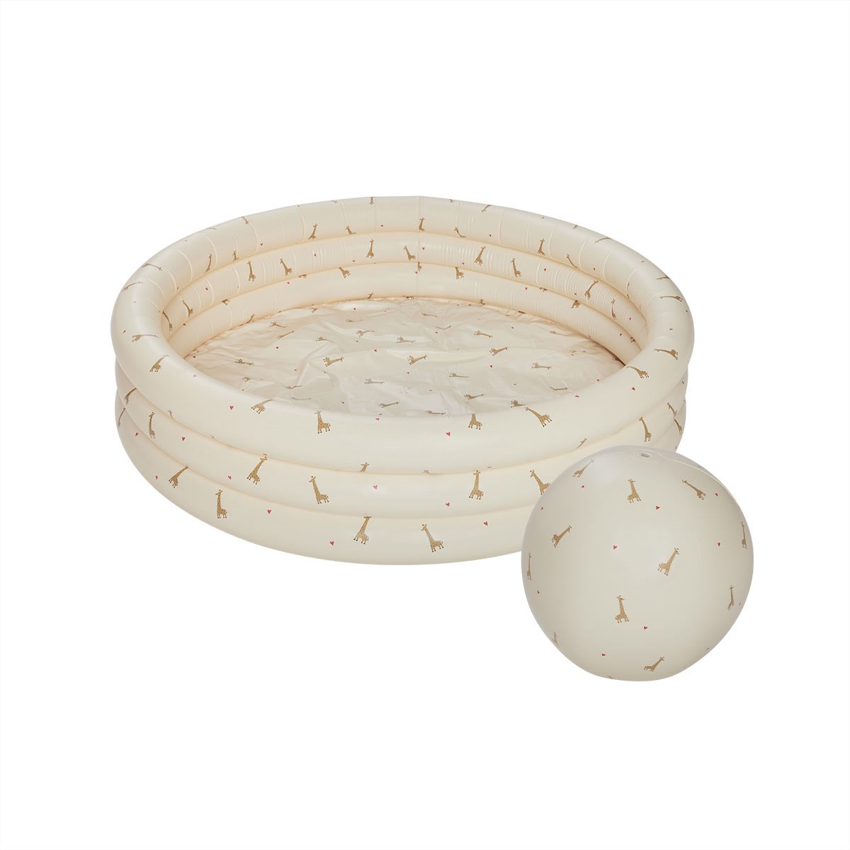 Oyoy Mini Giraffen-schwimmbecken Klein & Strandball - Pools M107605