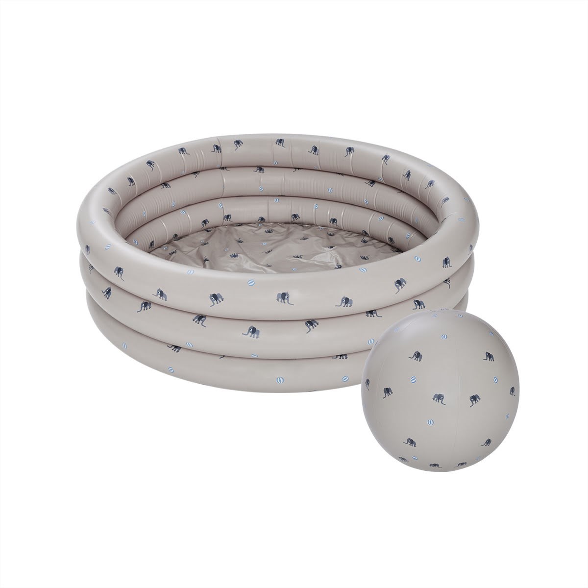 Oyoy Mini Elefanten-schwimmbecken Klein & Strandball - Pools