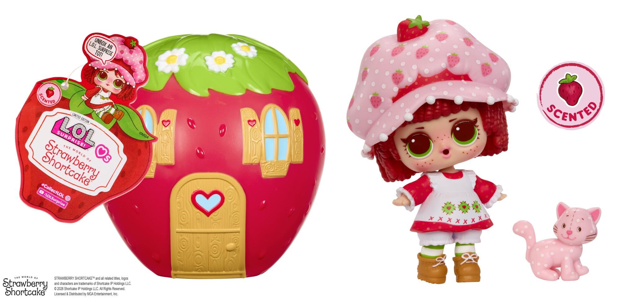 L.O.L. Loves Strawberry Shortcake Tots - Figuren