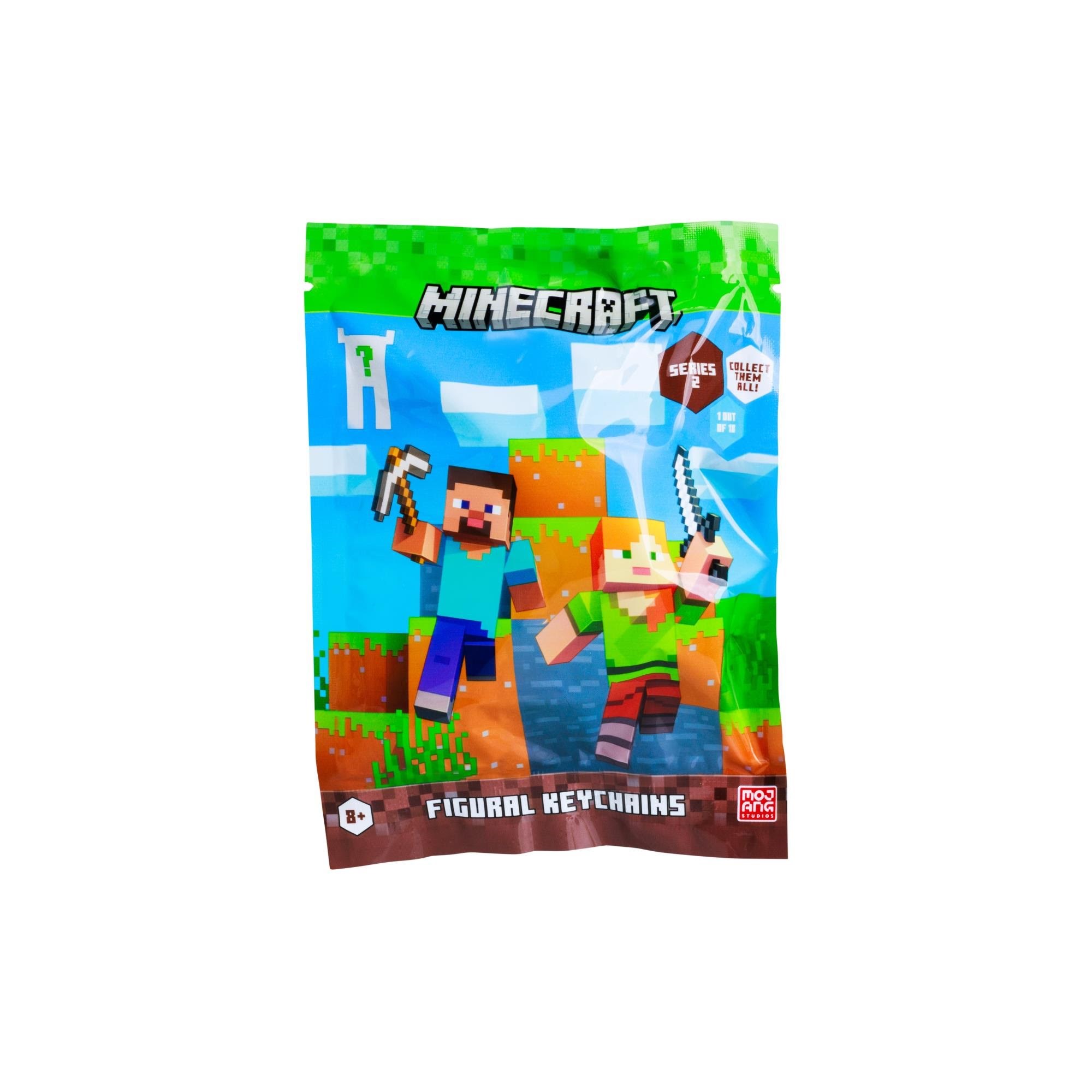 Minecraft 6 cm Figural Keychains 1 pc Foilbag Asst - Figuren