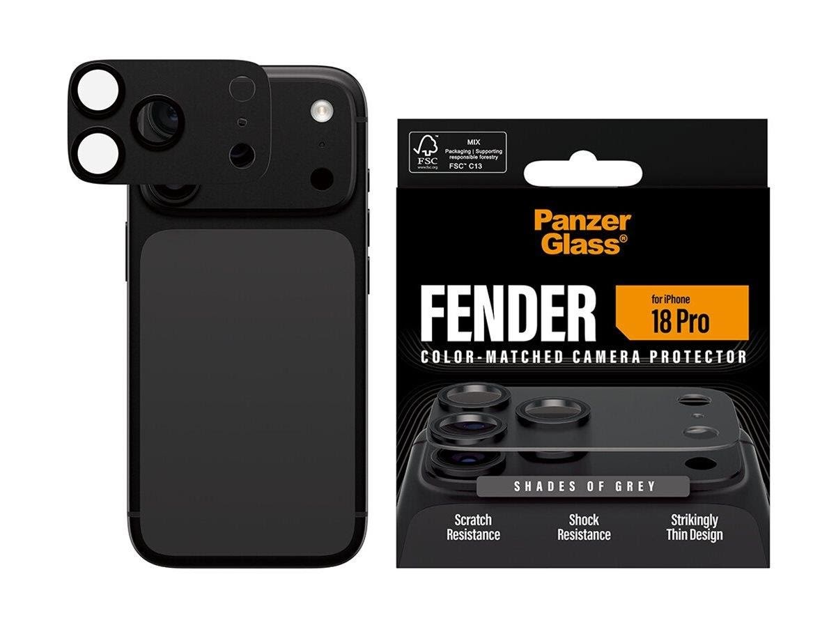 Panzerglass Fender Camera Protector Shades of Grey Apple Iphone 18 Pro - Handys Anderes Zubehoer