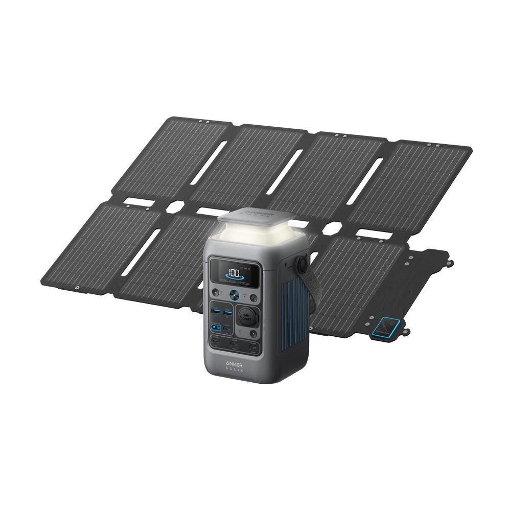 Anker Solix C300x DC + Ps60 Solar Panel Bundle - 288wh - Kraftwerk