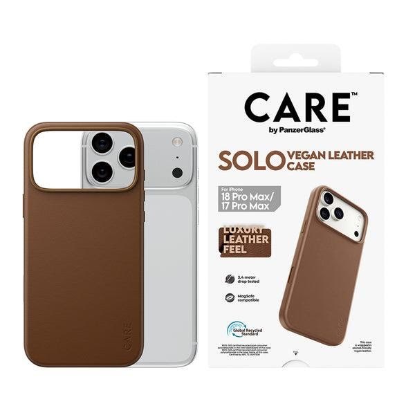 Care by Panzerglass Solo Case Brown w. Magsafe Apple Iphone 18 Pro Max | 17 Pro Max - Handys Cover Cases