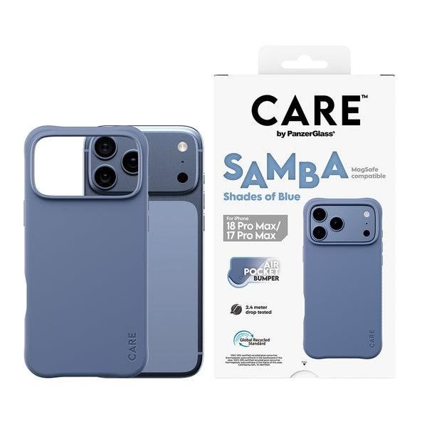 Care by Panzerglass Samba Case Shades of Blue w. Magsafe Apple Iphone 18 Pro Max | 17 Pro Max - Handys Cover Cases