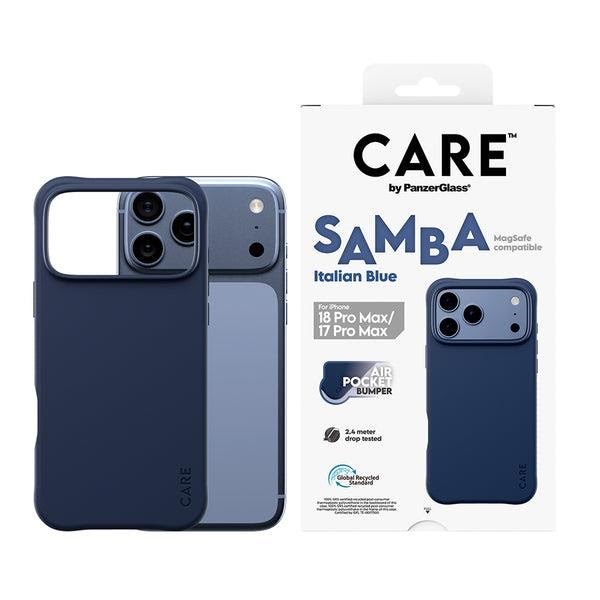 Care by Panzerglass Samba Case Italian Blue w. Magsafe Apple Iphone 18 Pro Max | 17 Pro Max - Handys Cover Cases Cr13830