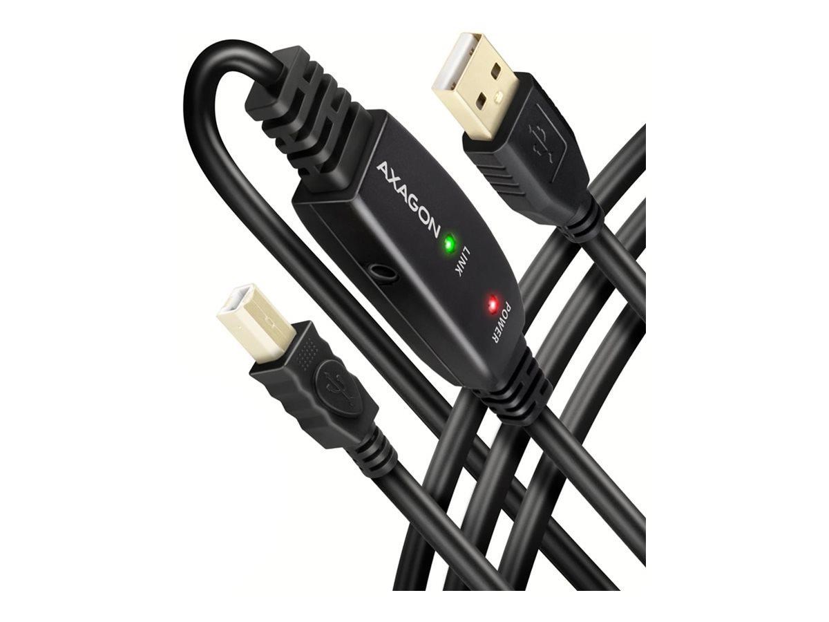 Axagon Adr-215b - Usb-kabel - Usb zu Usb Type B - 15 m - Usb Kabel