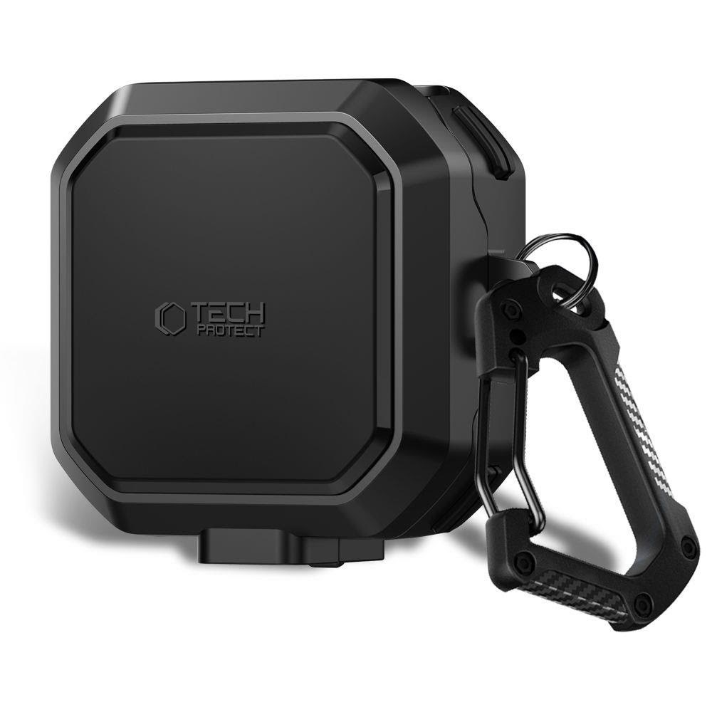 Tech-protect Carbonox Magsafe Case For Samsung Galaxy Buds 4 / 4 Pro - Black - Handys Cover Cases 5906302392933
