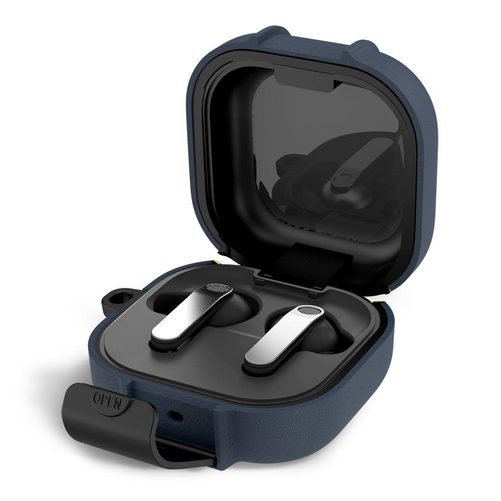 Tech-protect Slim Hook Case For Samsung Galaxy Buds 4 / 4 Pro - Navy Blue - Handys Cover Cases 5906302392964