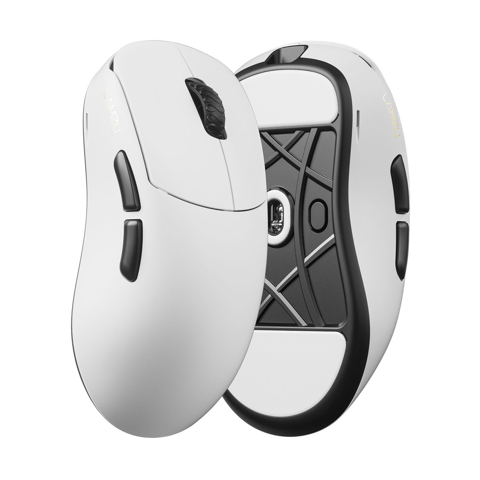 Lamzu Thorn V2 (White/black) - Gaming Maus (Weiß) 6975637430879