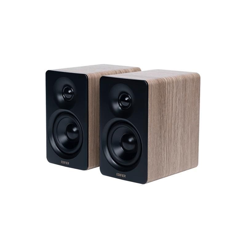 Edifier M60 - Bluetooth Desktop Speakers - 66w Rms - Classic Oak - Hifi Lautsprecher Braun M60-wd