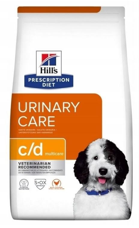 Hill's Prescription Diet Urinary Care Canine C/d Multicare Dry Dog Food Chicken 4kg - Hunde 052742052144