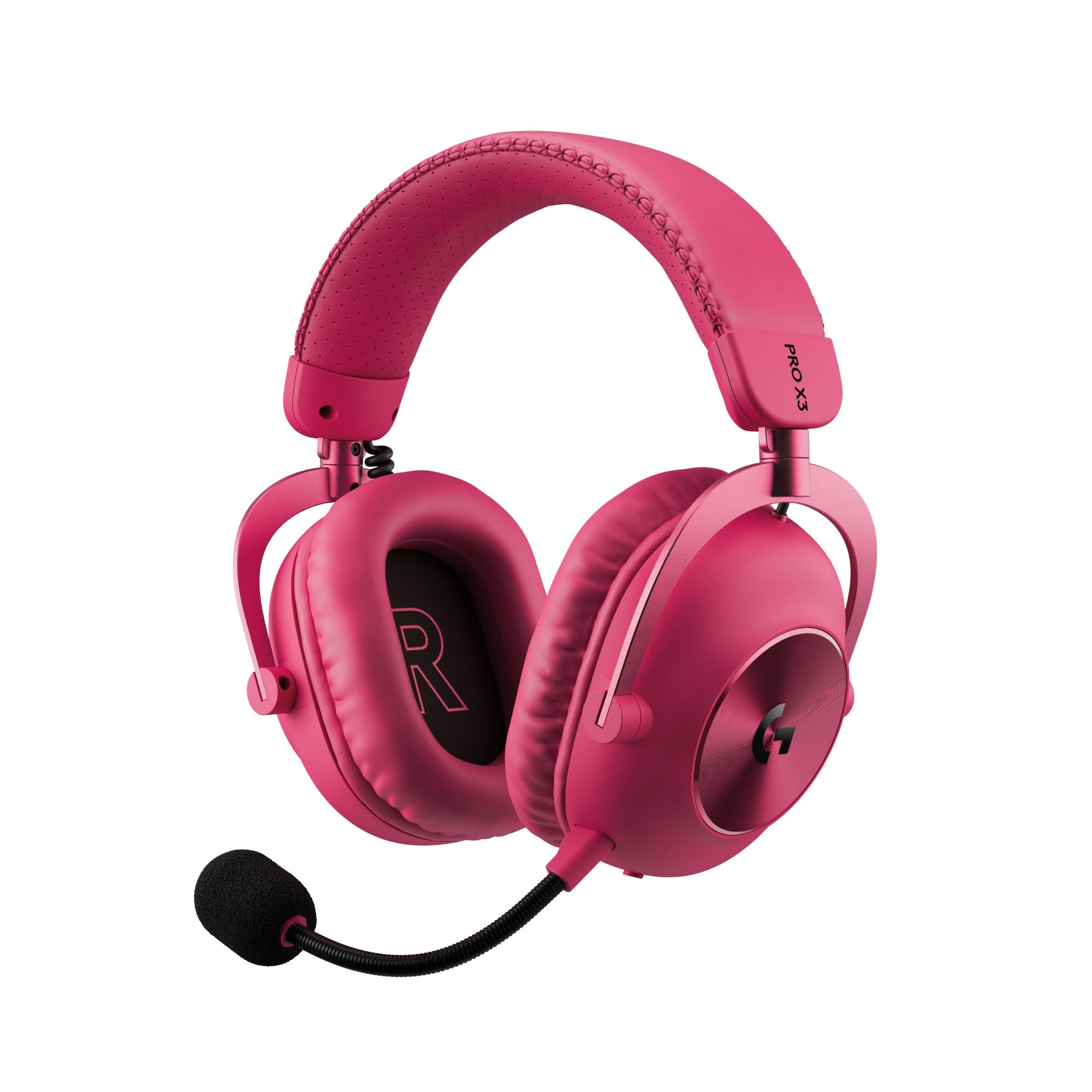 Kopfhörer - Logitech G Pro X 3 Lightspeed - Magenta - Kopfhoerer/headsets Pink 981-001756