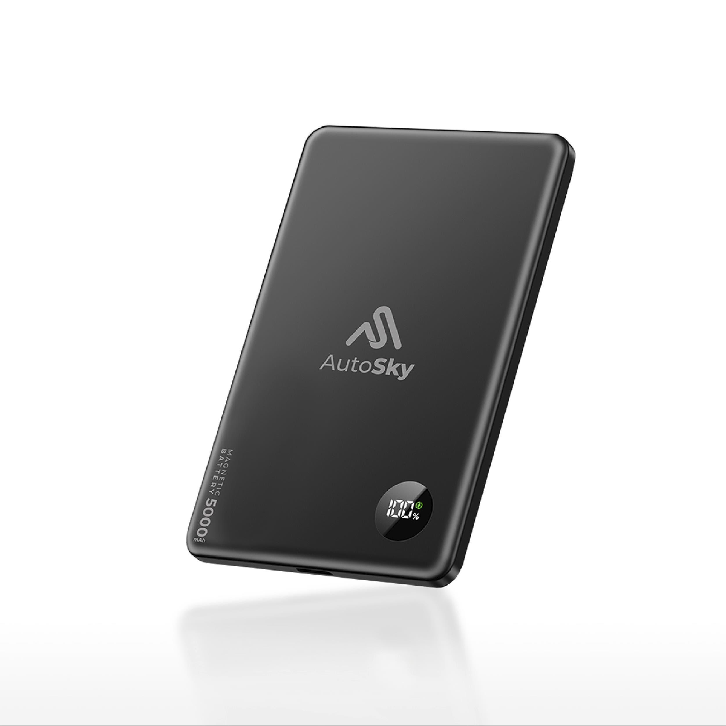 Autosky Apb100 - 5000 Mah - Powerbank Akku Schwarz