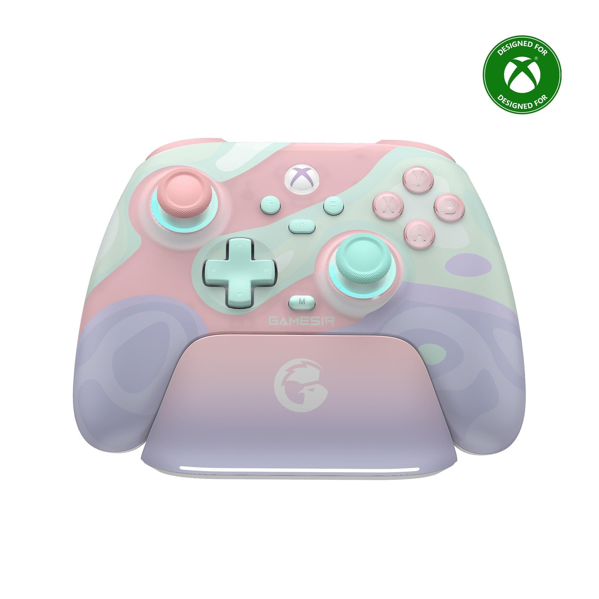 Gamesir T7 Pro Tri-mode Wireless Xbox Controller - Sugar Whirl (Tmr Sticks Hall-effect Triggers) Xbox Licensed - Wireless Controller - Microsoft Xbox 