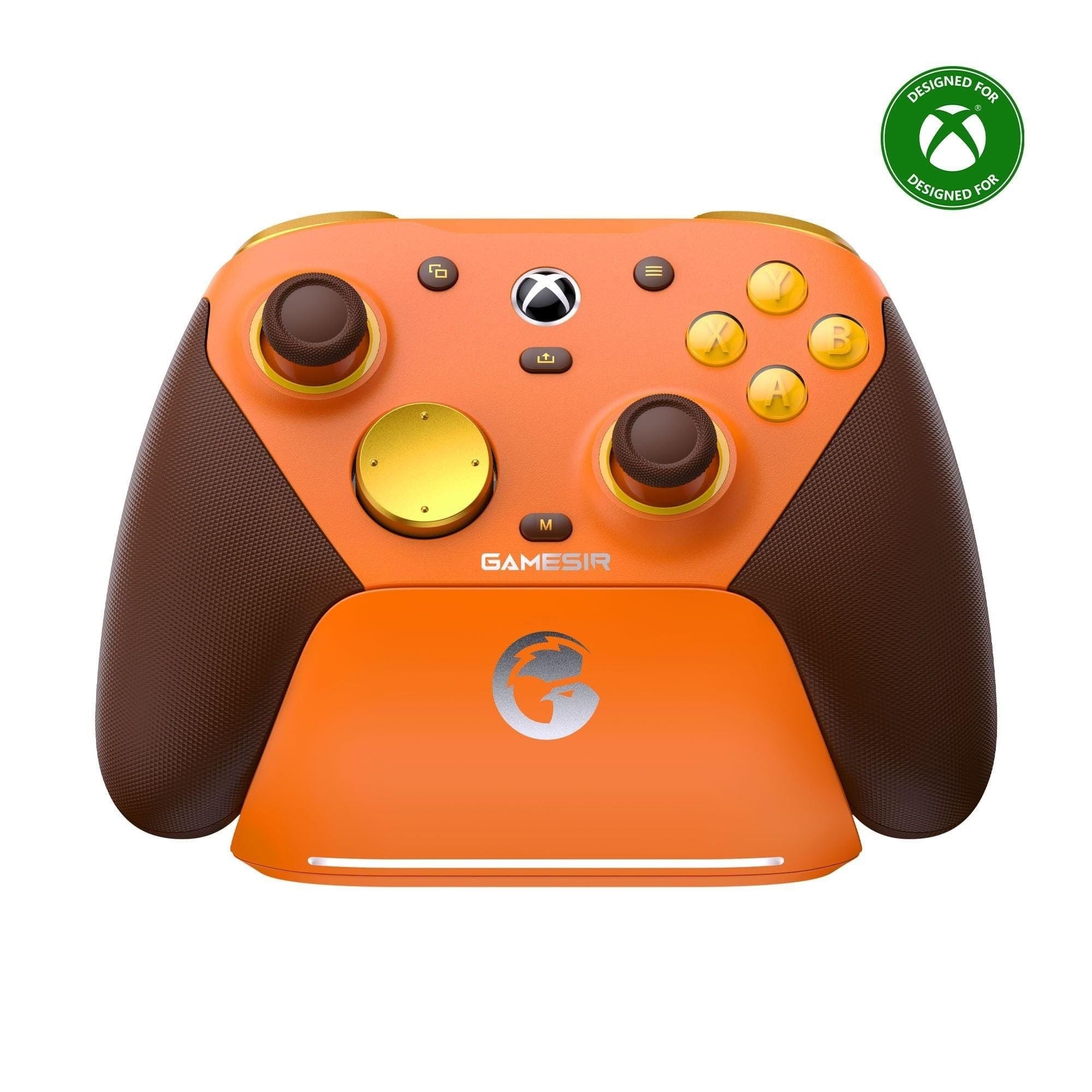 Gamesir G7 Pro Multiplatform Gamepad - Orange (Tmr Sticks Hall-effect Triggers) Xbox Licensed - Wireless Controller - Microsoft Xbox One X - Gaming 