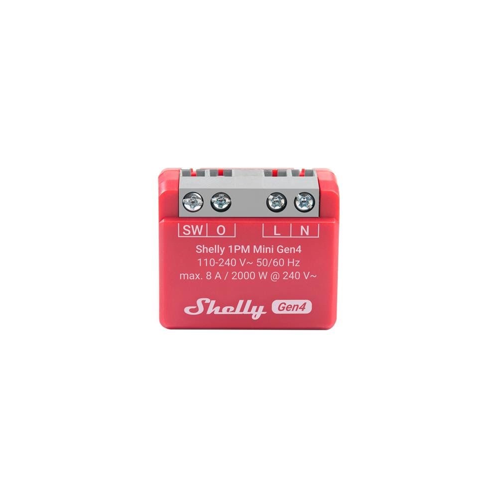 Shelly 1pm Mini Gen4 - Wlan- Und Zigbee-relais, Leistungsmessung - Smart Home