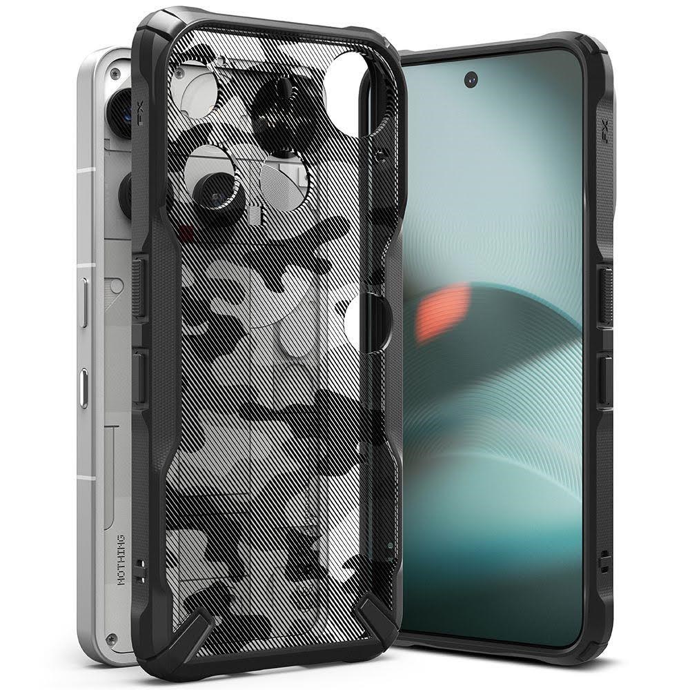 Ringke Fusion X Case For Nothing Phone 3 - Grey And Black - Handys Cover Cases