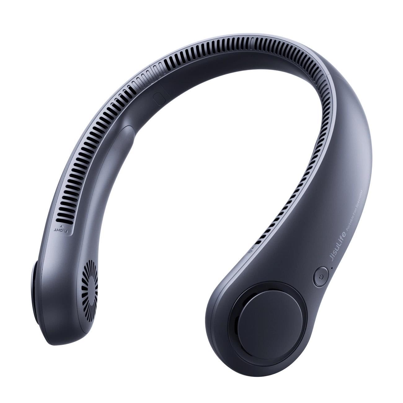 Jisulife Neck Fan 3 4000mah Portable Neck Fan - Navy Blue - Klima Ventilatoren Klimaanlage
