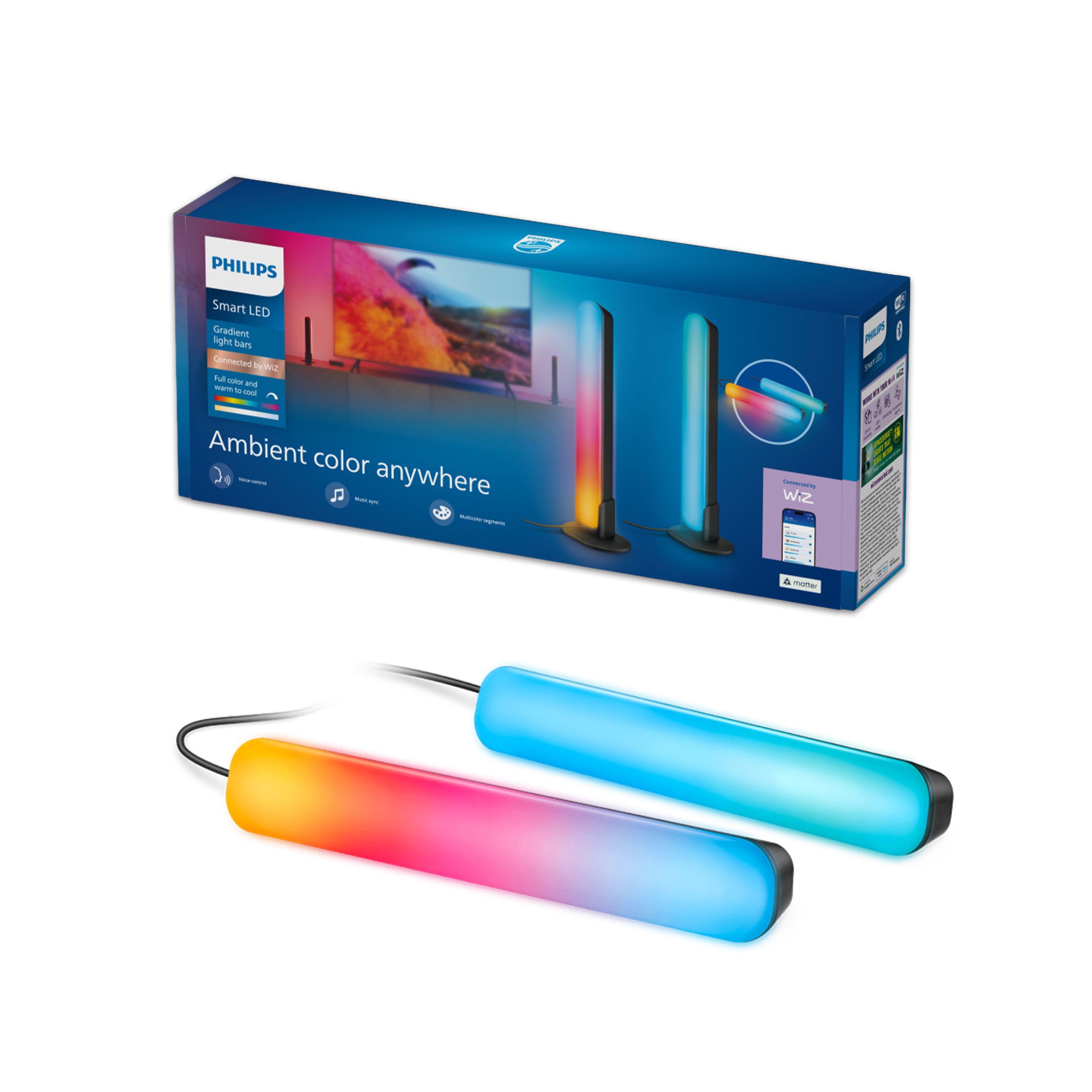 Philips Smart Lighting Gradient Light Bar 2er-pack - Smart Home