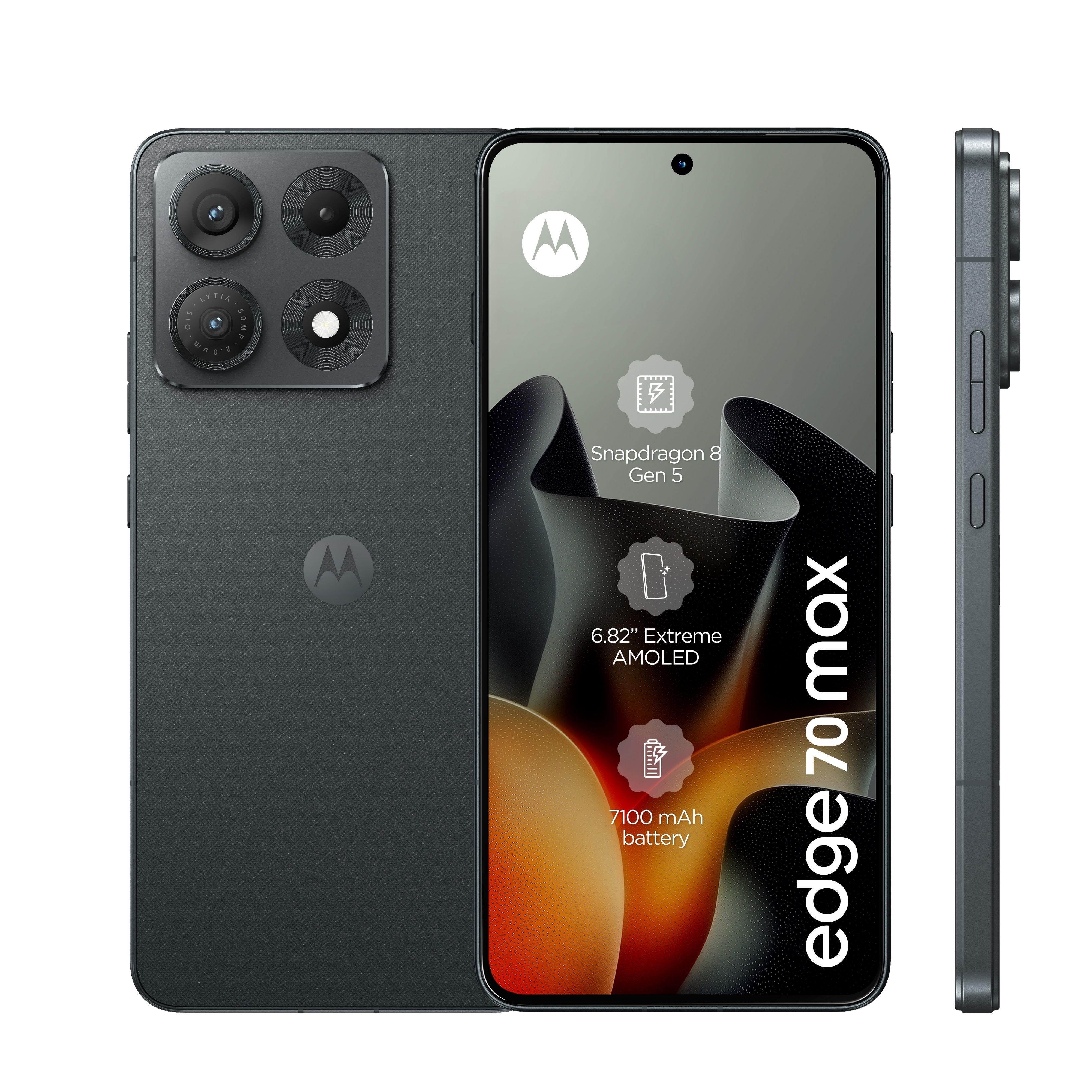 Motorola Edge 70 Max 256gb/8gb - Pantone Dark Shadow - Handys Smartphones Grau Pbcu0004se
