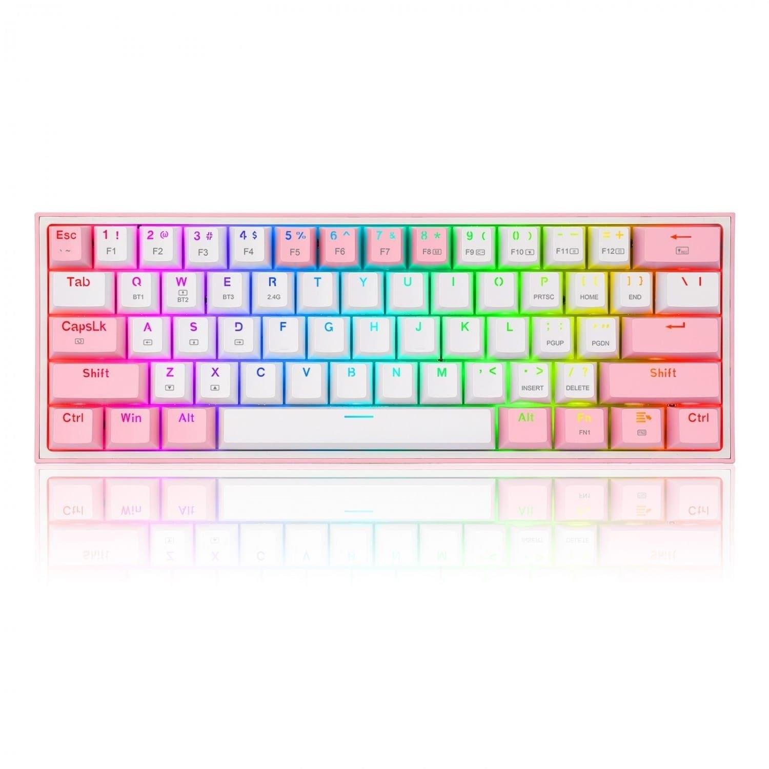 Redragon K616-rgb Fizz Pro Pink - US Layout - US International - Pink - Tastaturen K616-rgb-pink