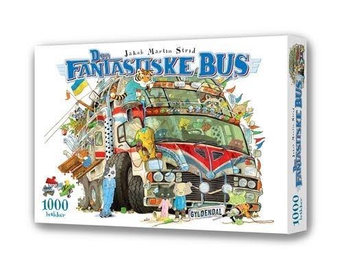 Gyldendal Den Fantastiske Bus - Puslespil 1000 Brikker - Puzzle