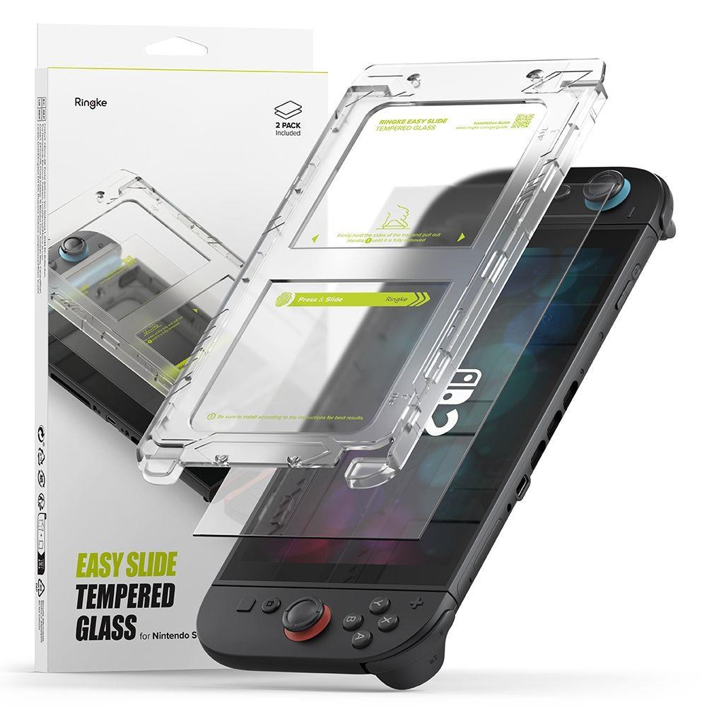 Ringke Easy Slide 2-pack Tempered Glass For Nintendo Switch 2 - Clear - Handys Cover Cases