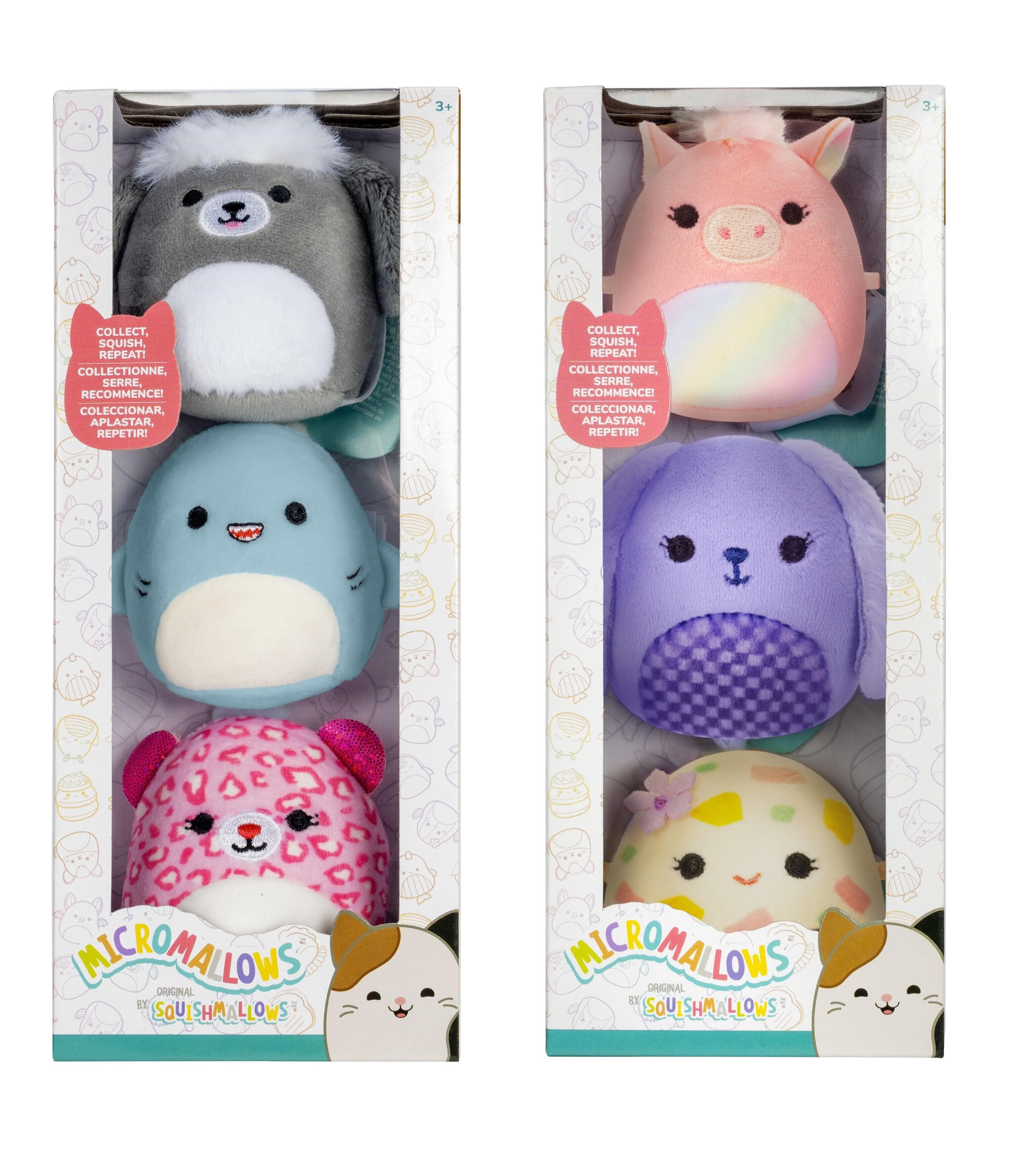 Squishmallows Micromallows 6 cm Plush 3 Pack S5 Asst - Figuren 2620221