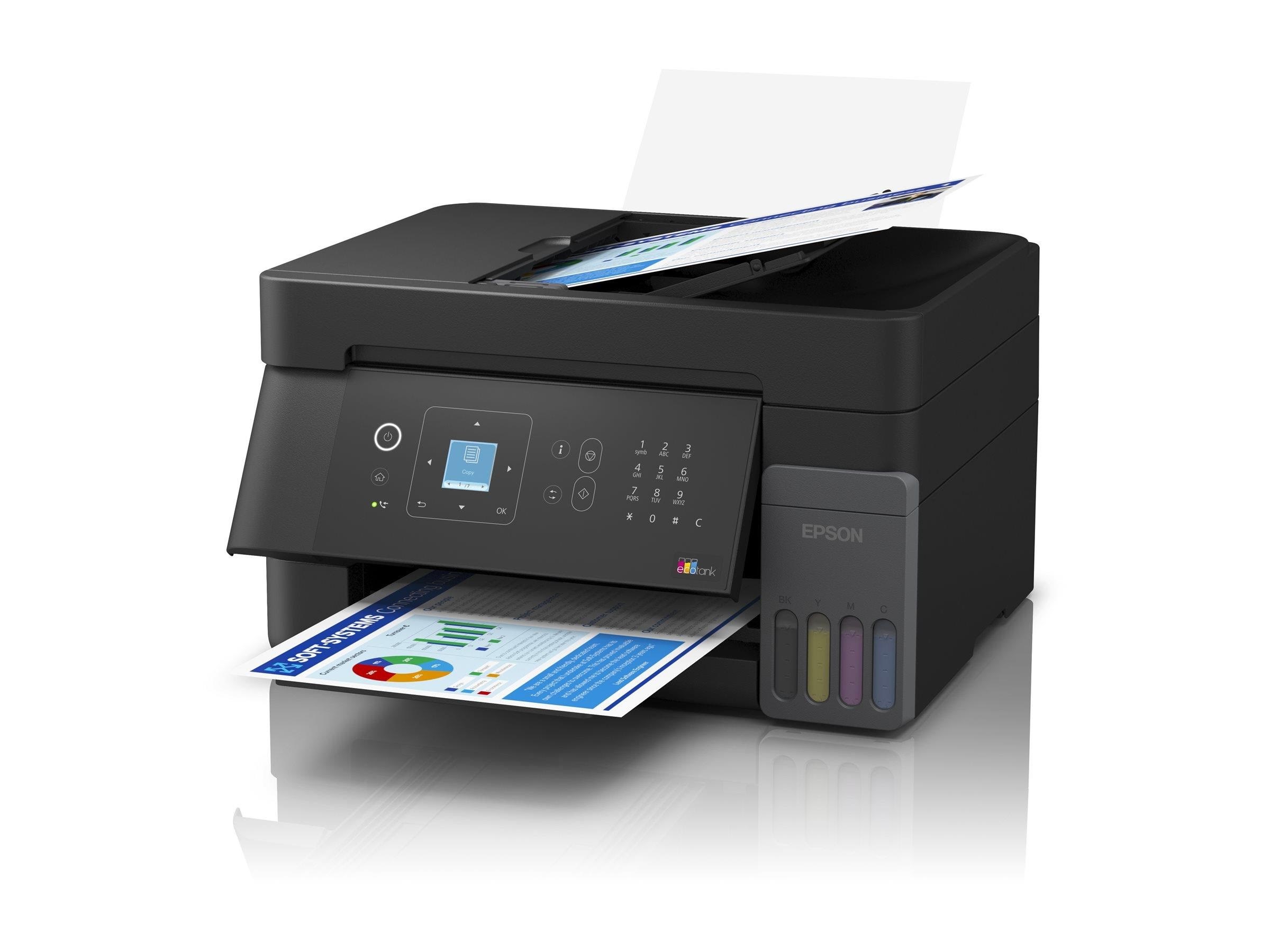Epson Ecotank Et-4900 Multifunktion - Farbe - Tinte - Drucker- Drucker