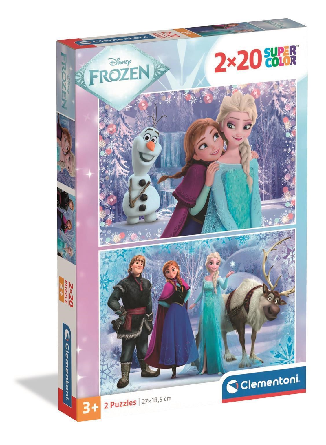 Clementoni Puzzle Frozen 2x20 Pieces (2025) 2D Puzzles 24825