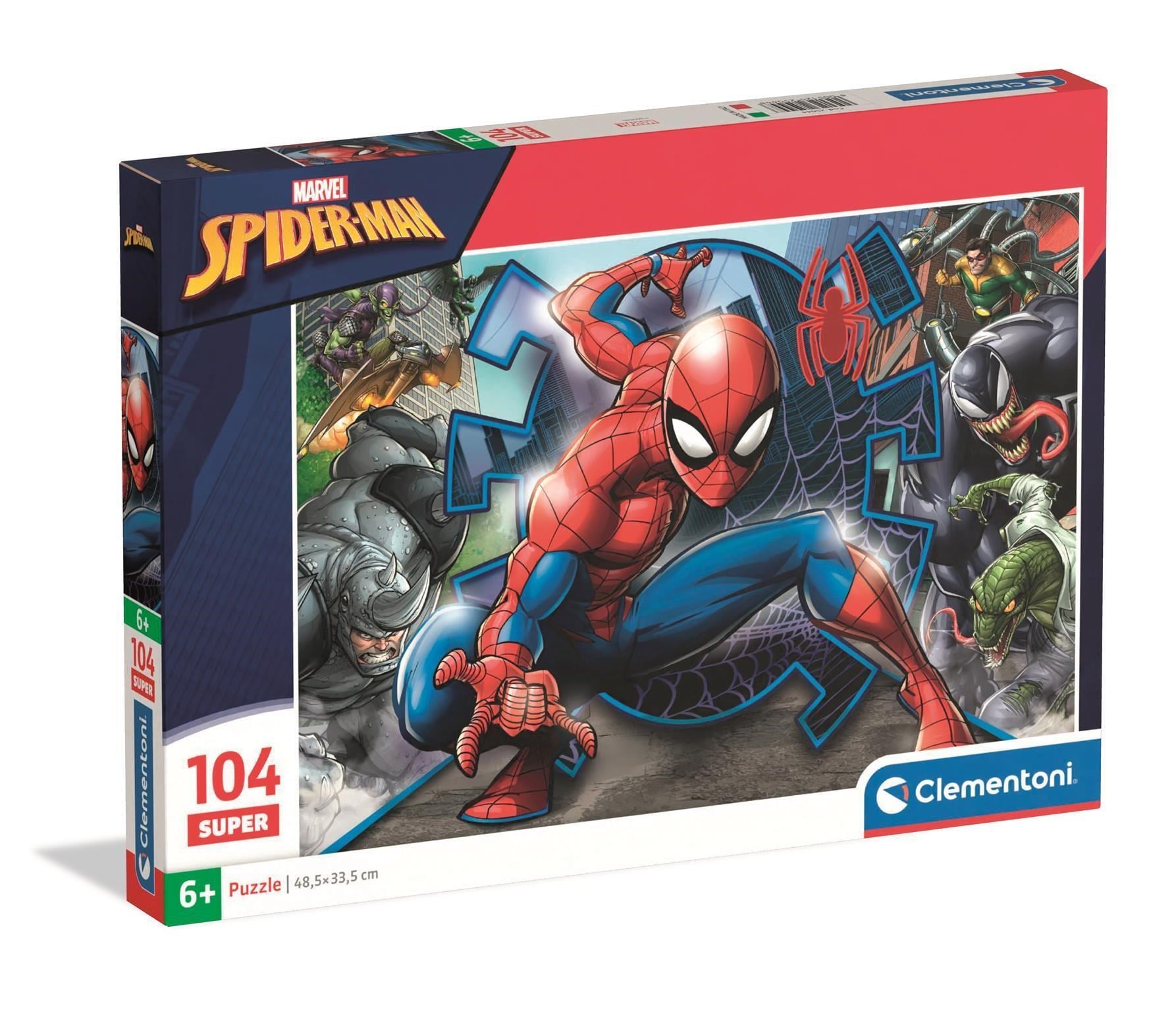 Clementoni Spider-man Puzzle, 104 Teile 2D Puzzles 25044