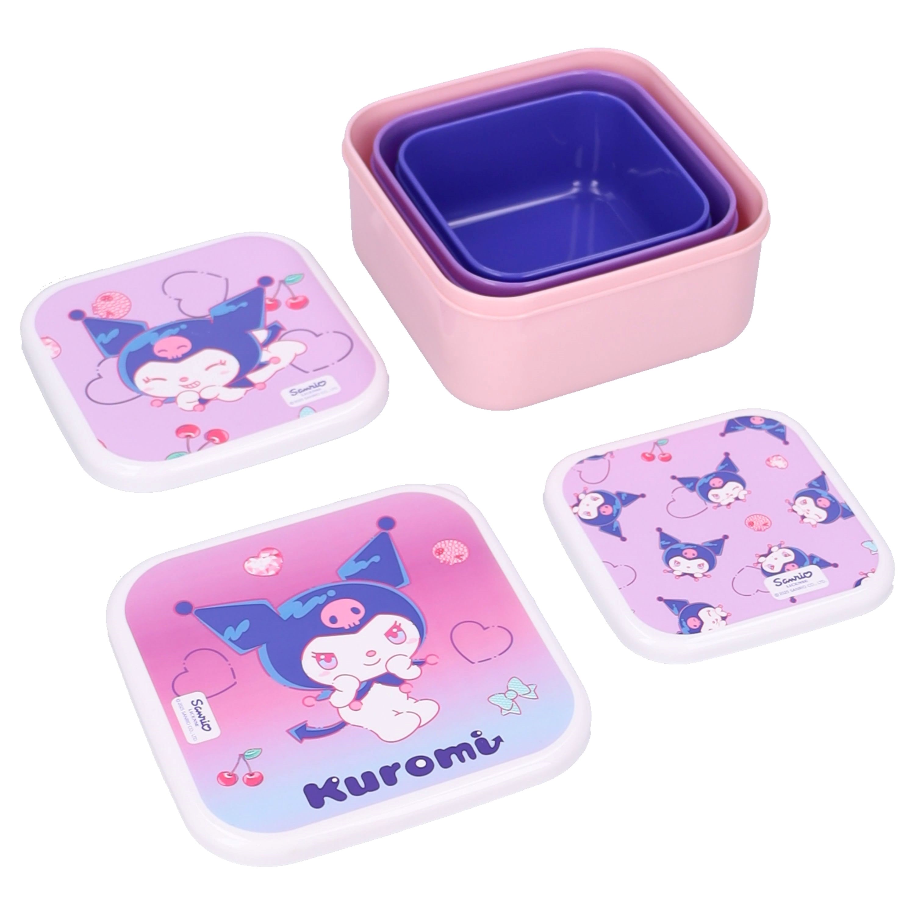 Vadobag Snack Box (3in1) Kuromi Fresh Bites - Schul Zubehoer