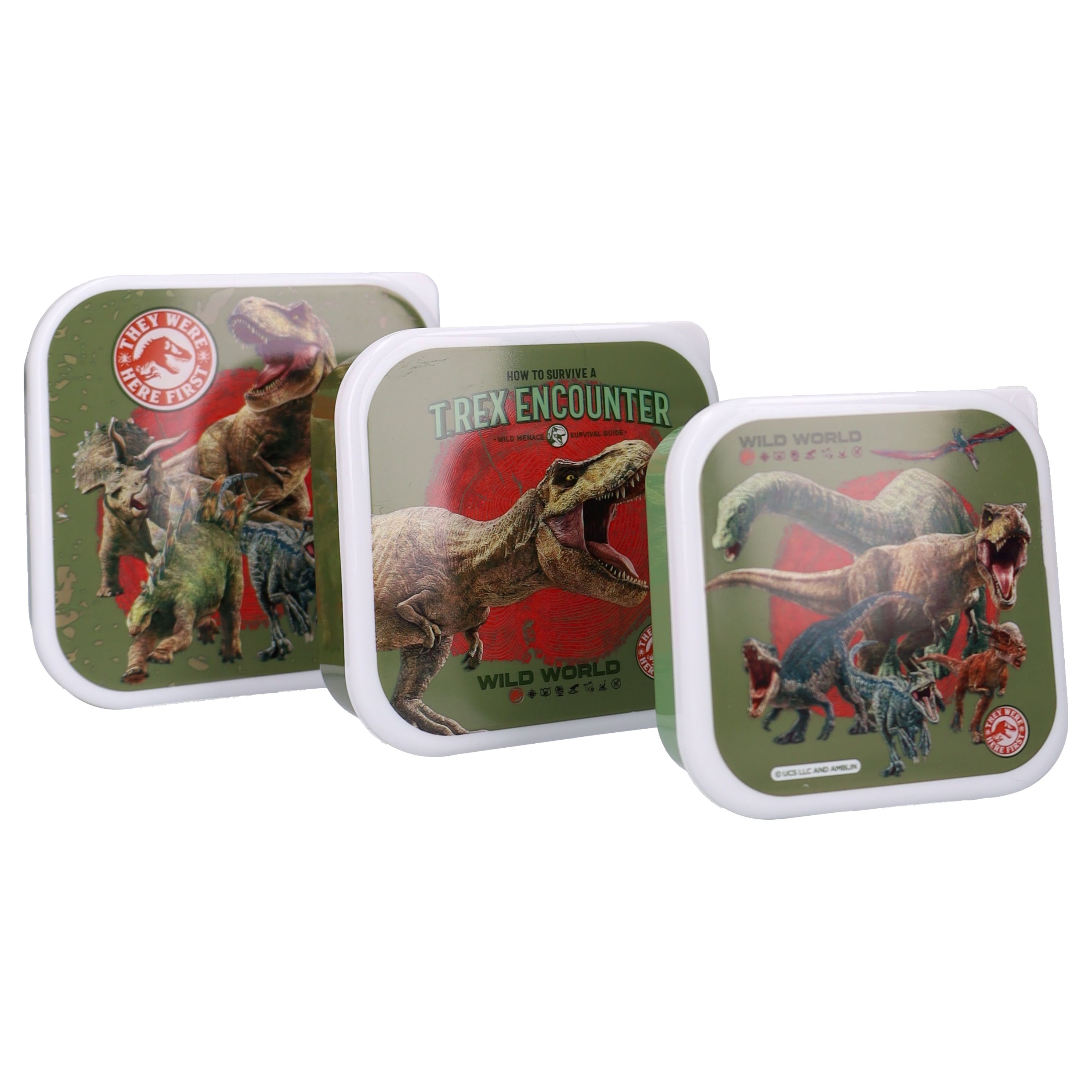 Vadobag Snack Box (3in1) Jurassic World Fresh Bites - Schul Zubehoer 586-01999