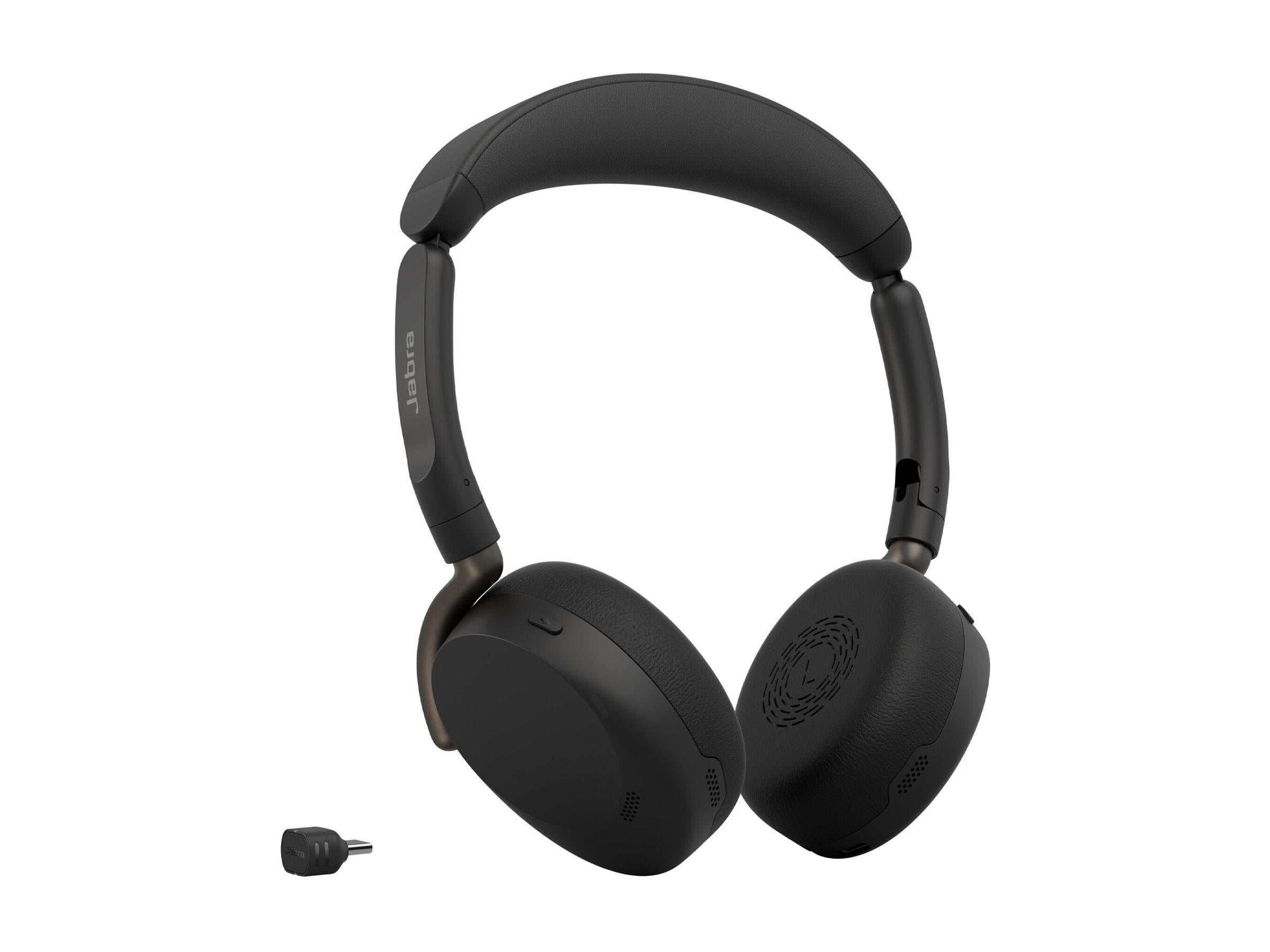 Kopfhörer - Jabra Evolve3 65 Flex UC - Usb-c With Dongle - Black - Kopfhoerer/headsets
