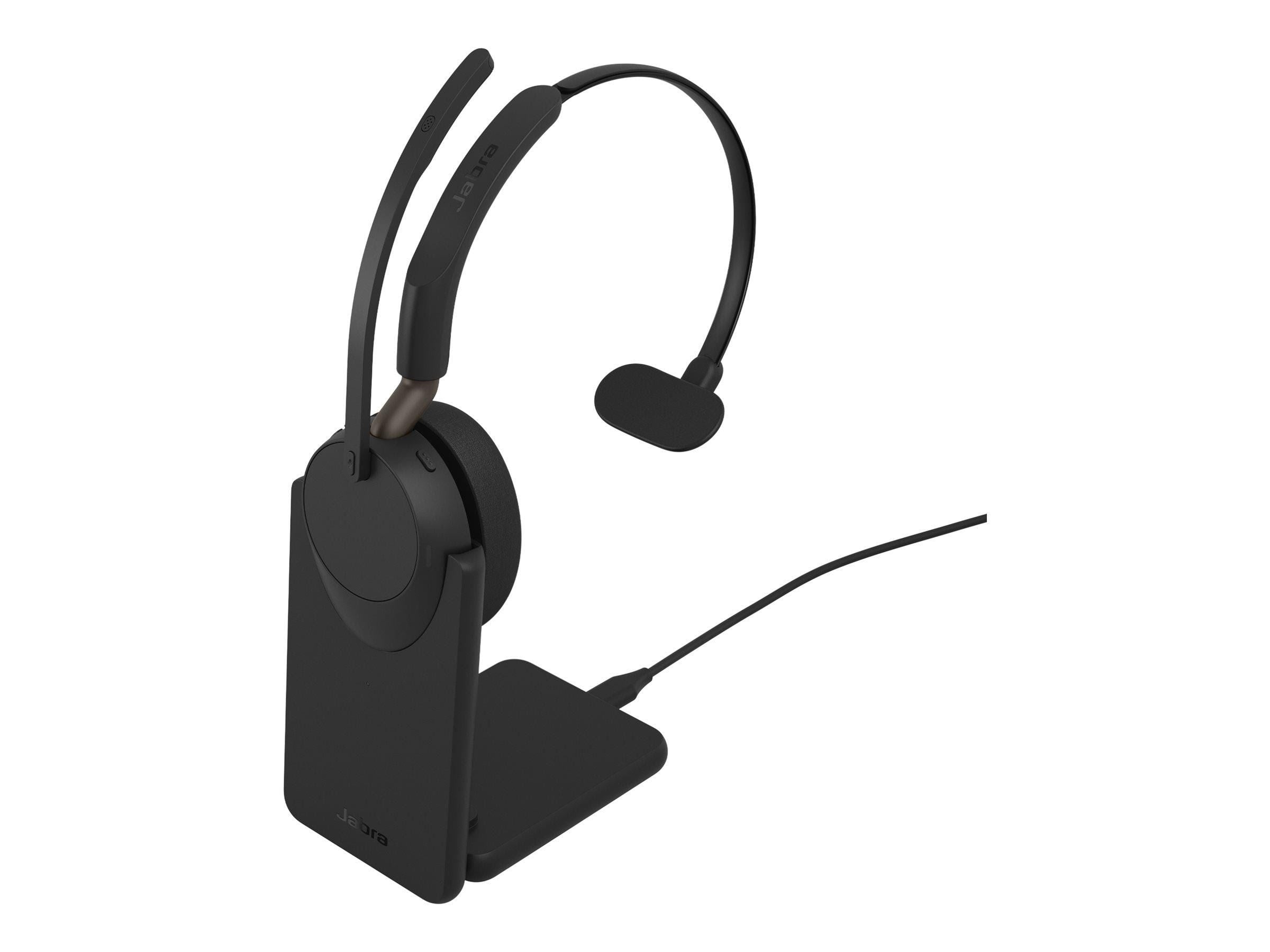 Kopfhörer - Jabra Evolve3 65 UC - Usb-a With Dongle - Mono (Incl. Charging Stand) - Kopfhoerer/headsets