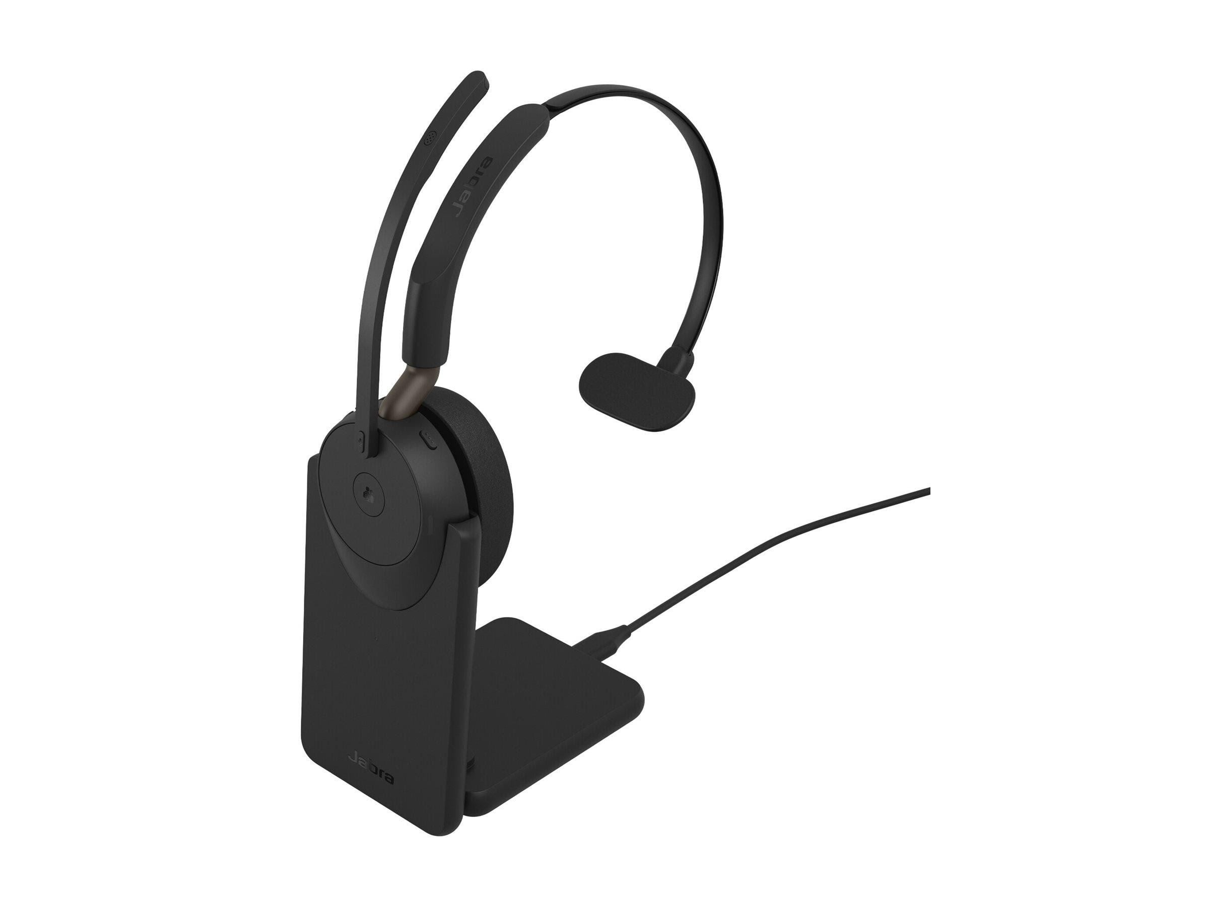 Kopfhörer - Jabra Evolve3 65 MS - Usb-c With Dongle - Mono (Incl. Charging Stand) - Kopfhoerer/headsets 36599-899-889