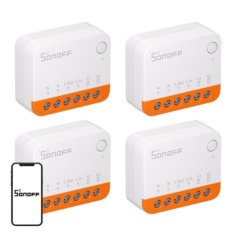 Sonoff Sonoff Minir4 (Extreme) Schalter, 4er-pack - Smart Home Minir4 4pack