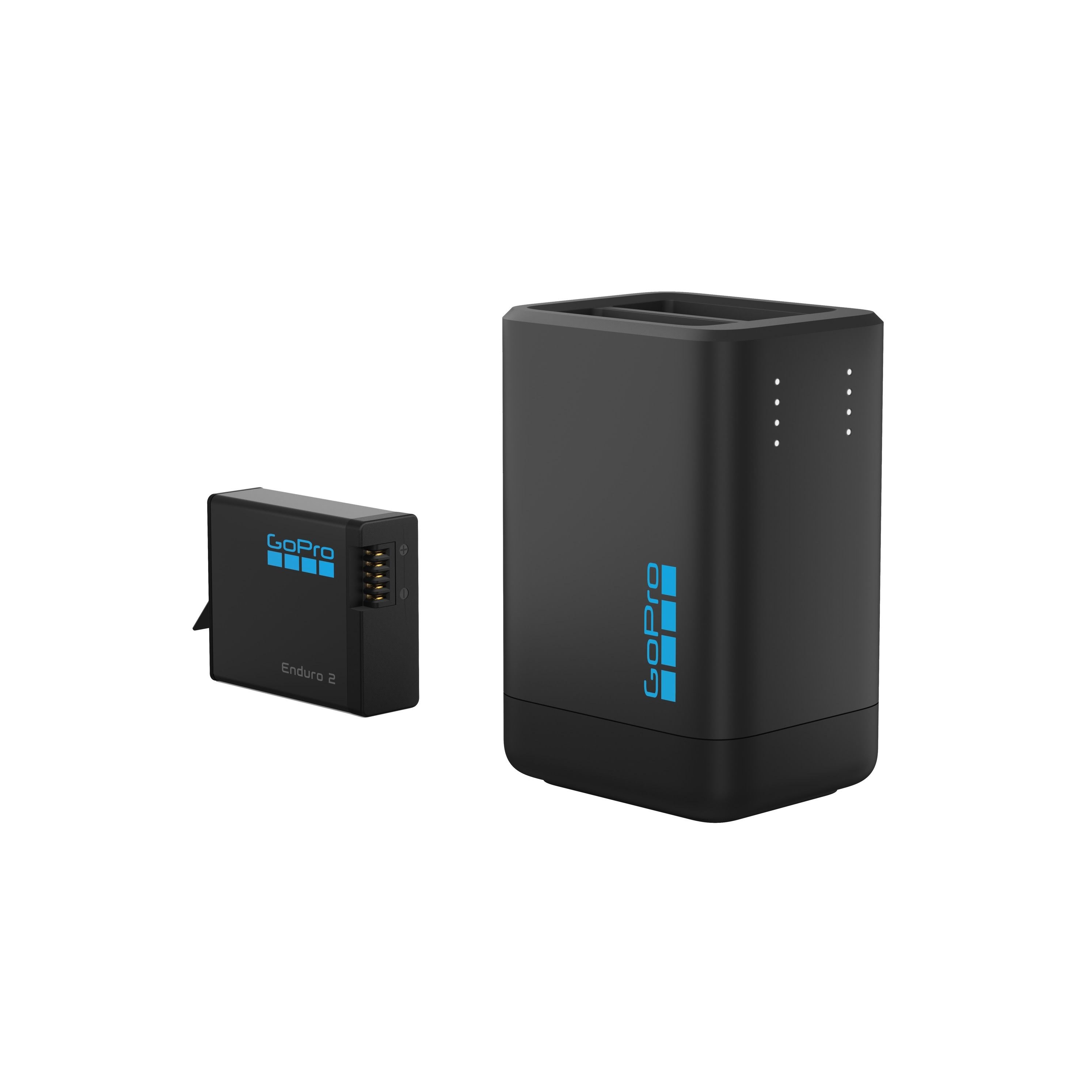 Gopro Dual Battery Charger(Enduro 2 Battery Included) For Mission 1 Series + Hero13 Black - Actionkamera Zubehoer