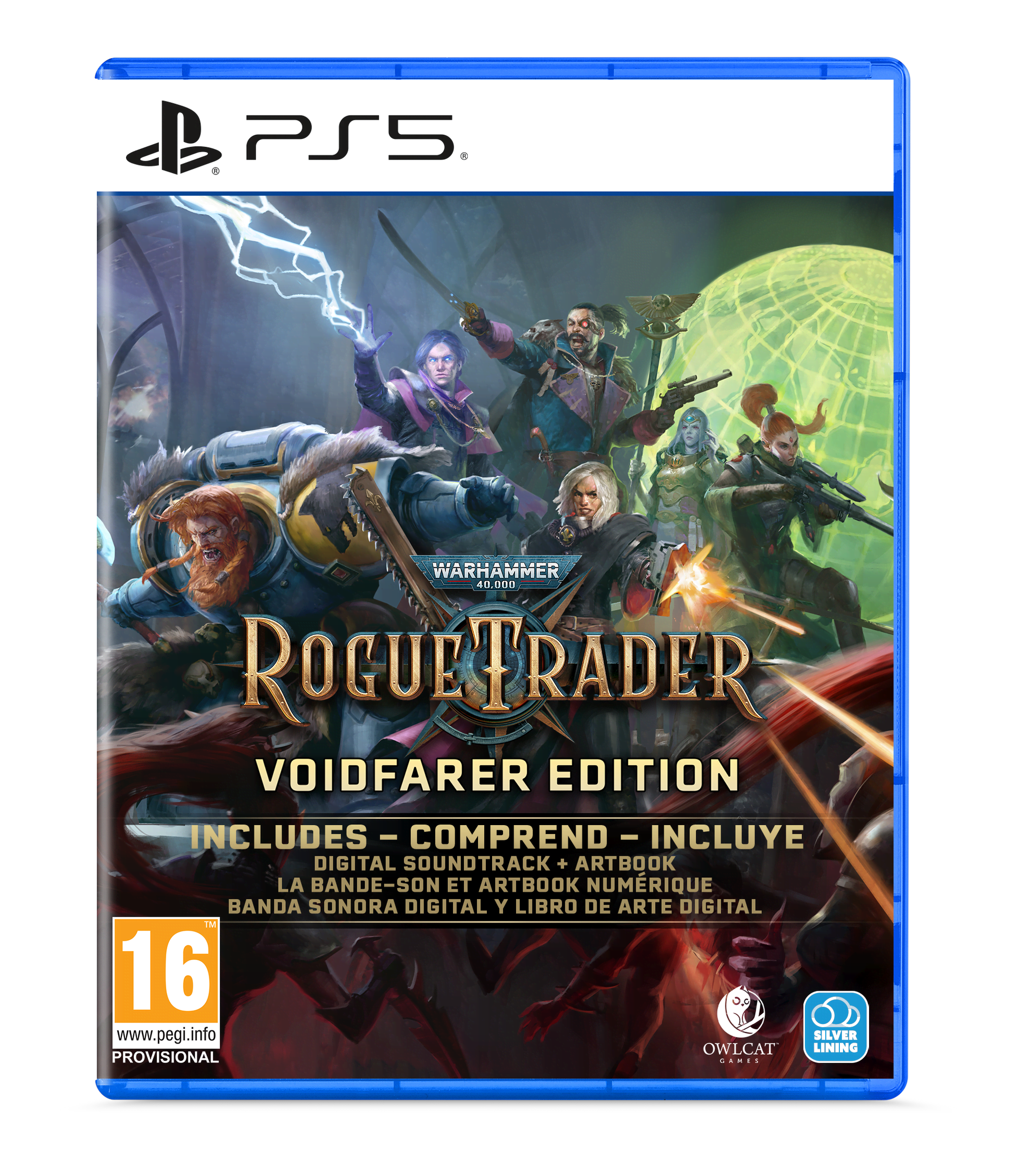 Warhammer 40000: Rogue Trader (Voidfarer Edition) - Sony Playstation 5 - Rpg - Pegi 16 - Spiele 5061078711859