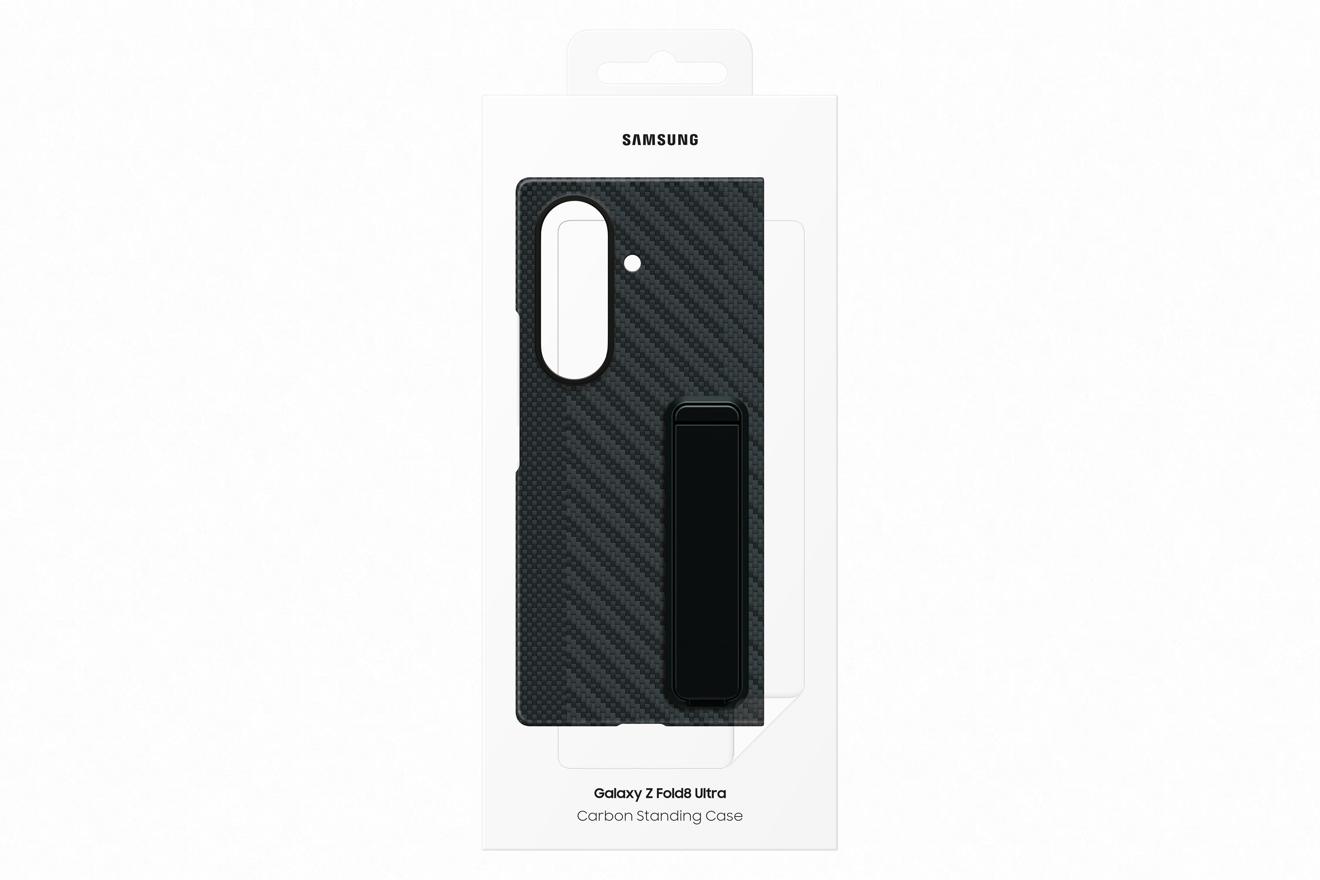 Samsung Galaxy Z Fold8 Ultra Carbon Standing Case - Graphite - Handys Cover Cases Ef-xf976sbegww