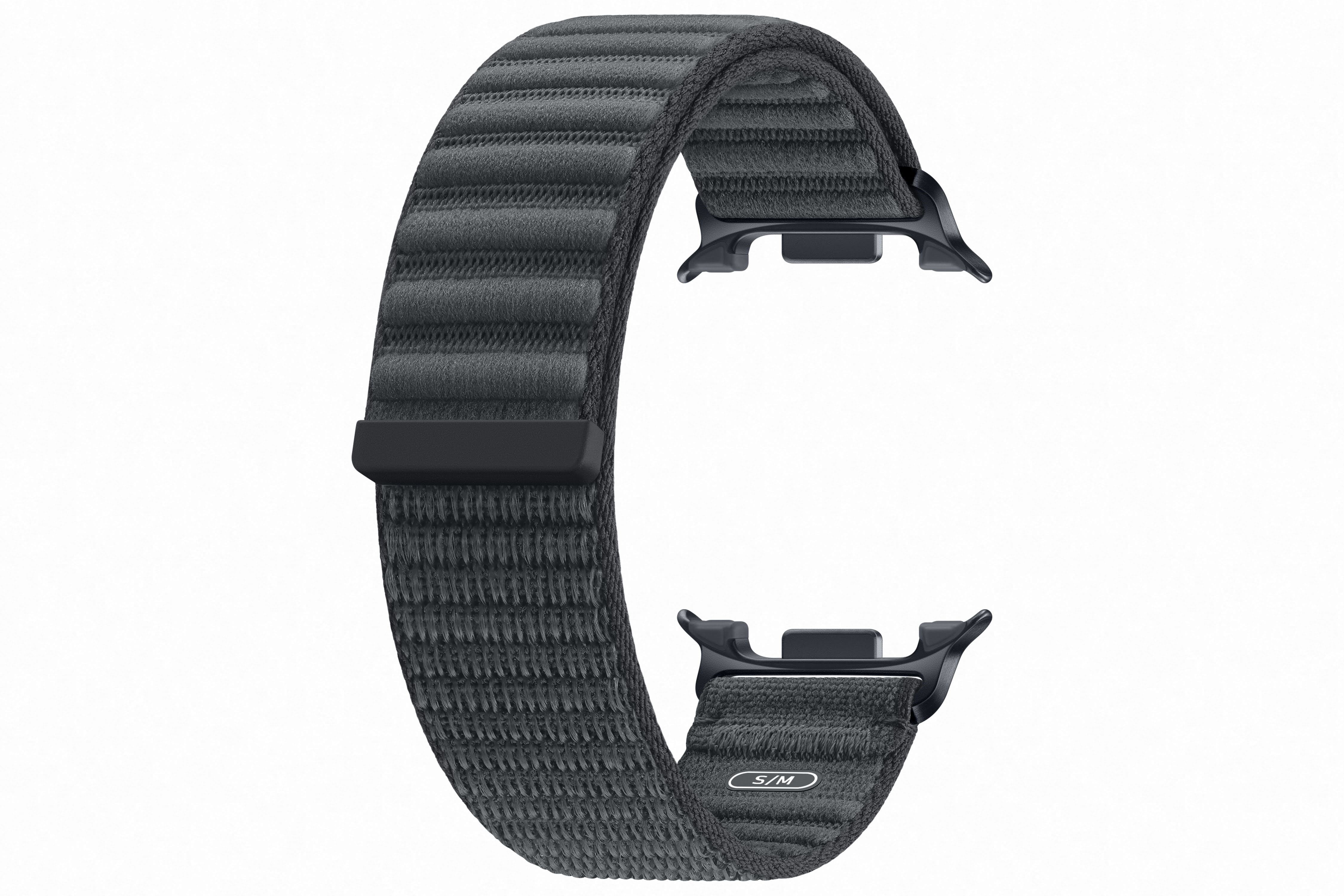Samsung Galaxy Watch9 Fabric Watch Band (S/m) - Black - Smartwatch Accessories Et-svl32skegeu