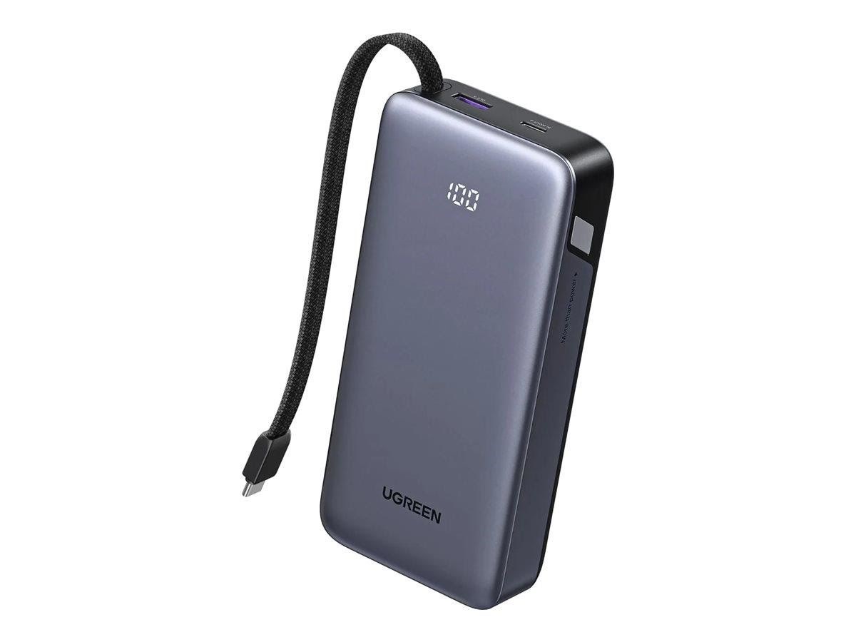 Ugreen Nexode Power Bank - Lithium Ion / Lithium Polymer - Usb Usb-c - 45 Watt - 20000 Mah - Powerbank Akku