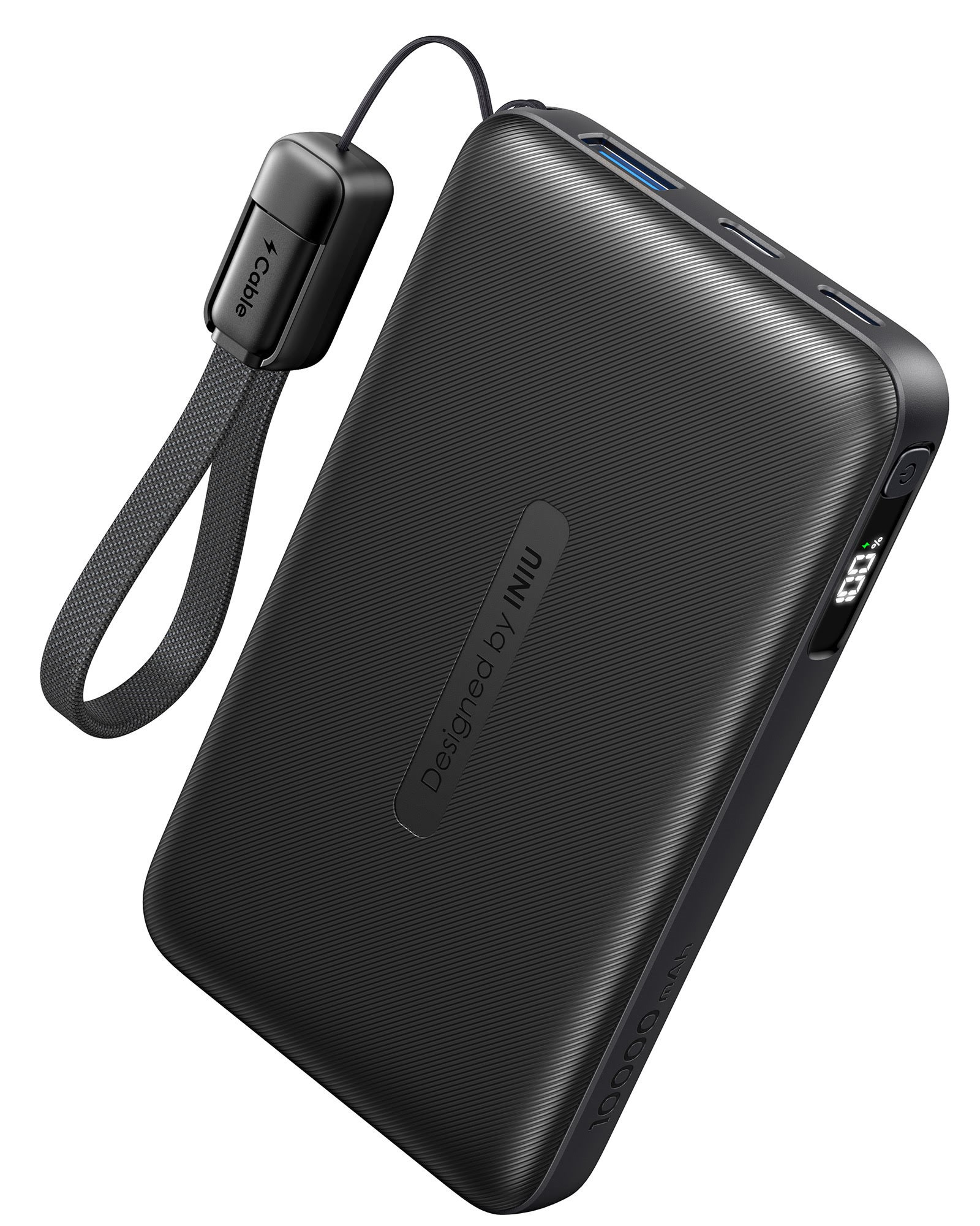 Iniu Pocket Neo 10 - 10000 Mah - Powerbank Akku Schwarz Px11