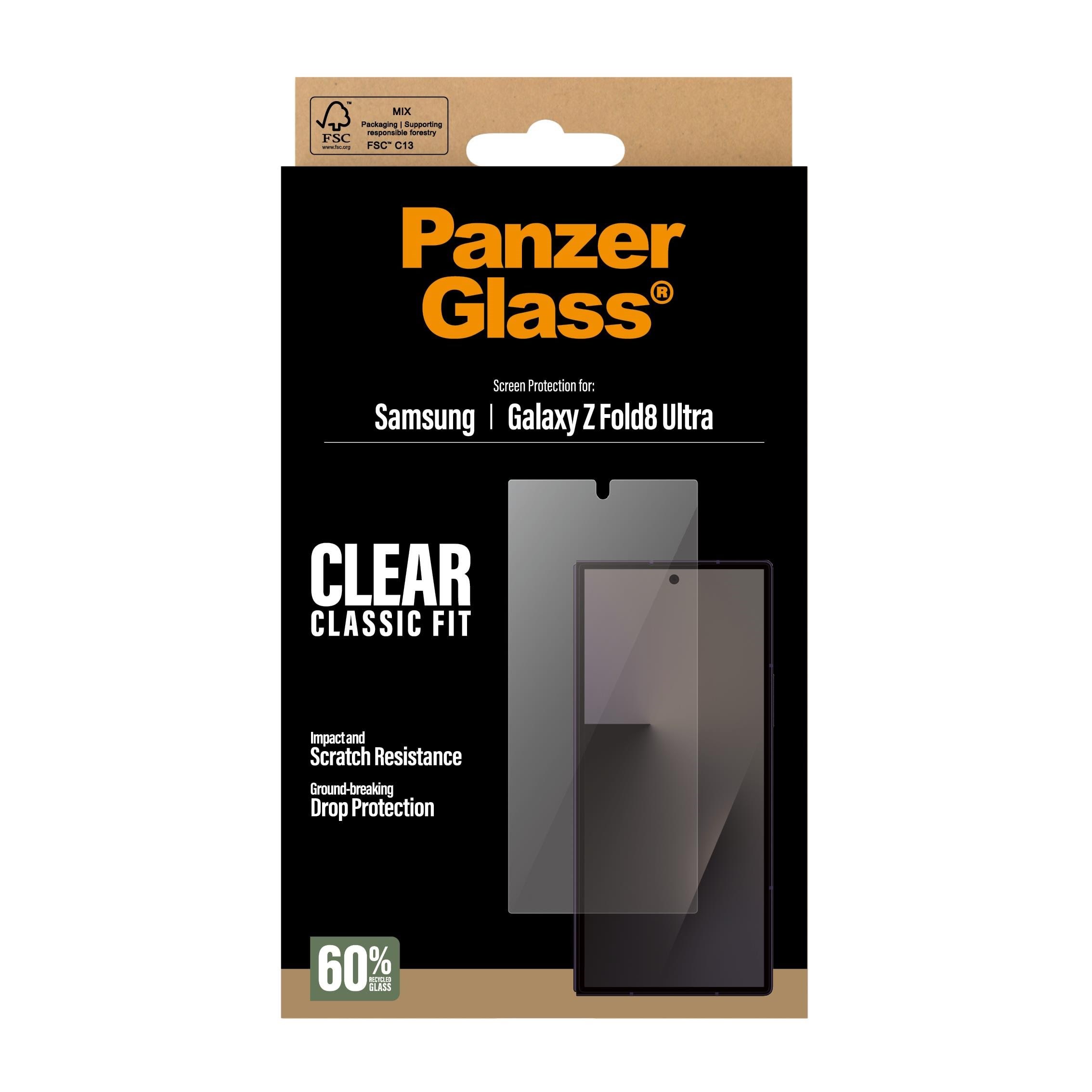 Panzerglass Screen Protector Samsung Galaxy Z Fold8 Ultra Ultra (Sub-screen) | Classic Fit - Handys Schutzfolie