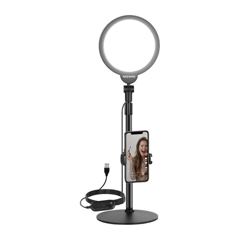 Neewer R06 18cm Rundes Led-telefon-selfie-kit - Kameras Und Objektivzubehoer