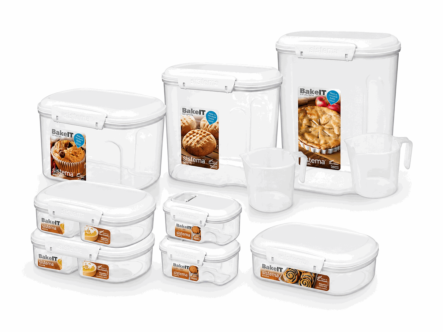 Sistema Bake it - 10 Pcs - Kuechenzubehoer