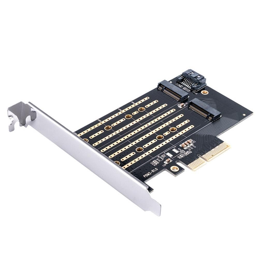 Orico Pdm2 Pci-e 3.0 x4 Expansion Card For M.2 Nvme And Sata Drives - Black - Ssd