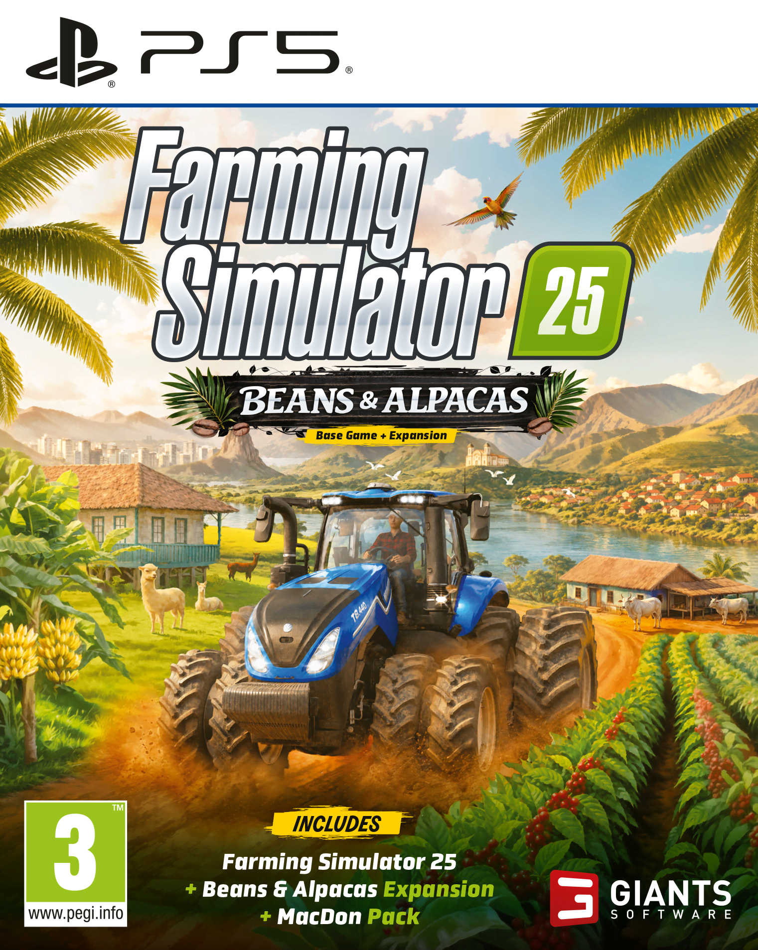 Farming Simulator 25: Beans & Alpacas Edition - Sony Playstation 5 - Simulator - Pegi 3 - Spiele 4064635550725